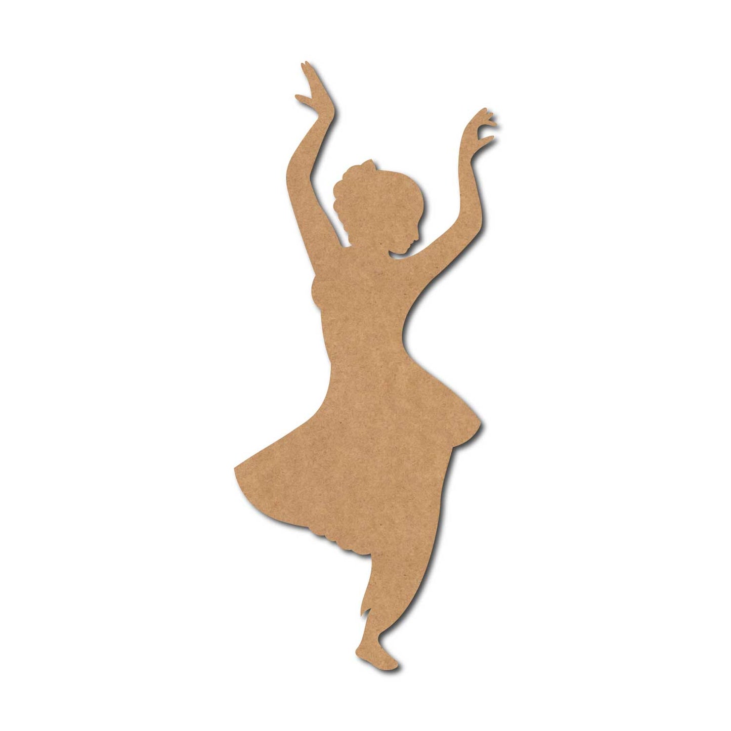 Dancing Woman Cutout MDF Design 2