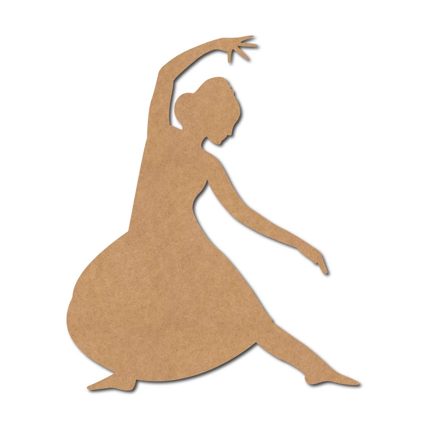 Dancing Woman Cutout MDF Design 3