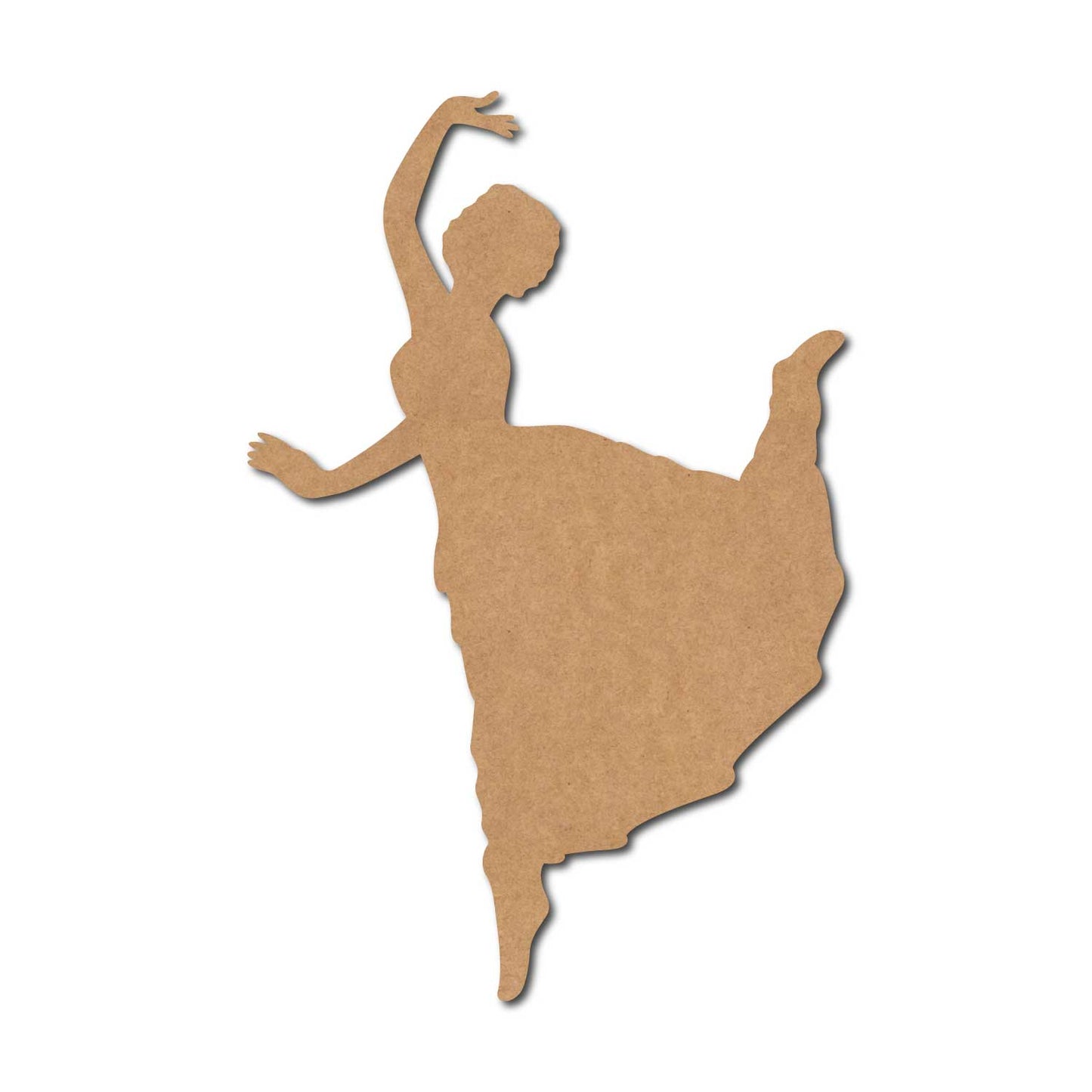 Dancing Woman Cutout MDF Design 6