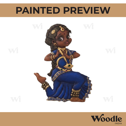 Dancing Woman Pre Marked MDF Design 16