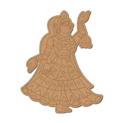 Dancing Woman Pre Marked MDF Design 28