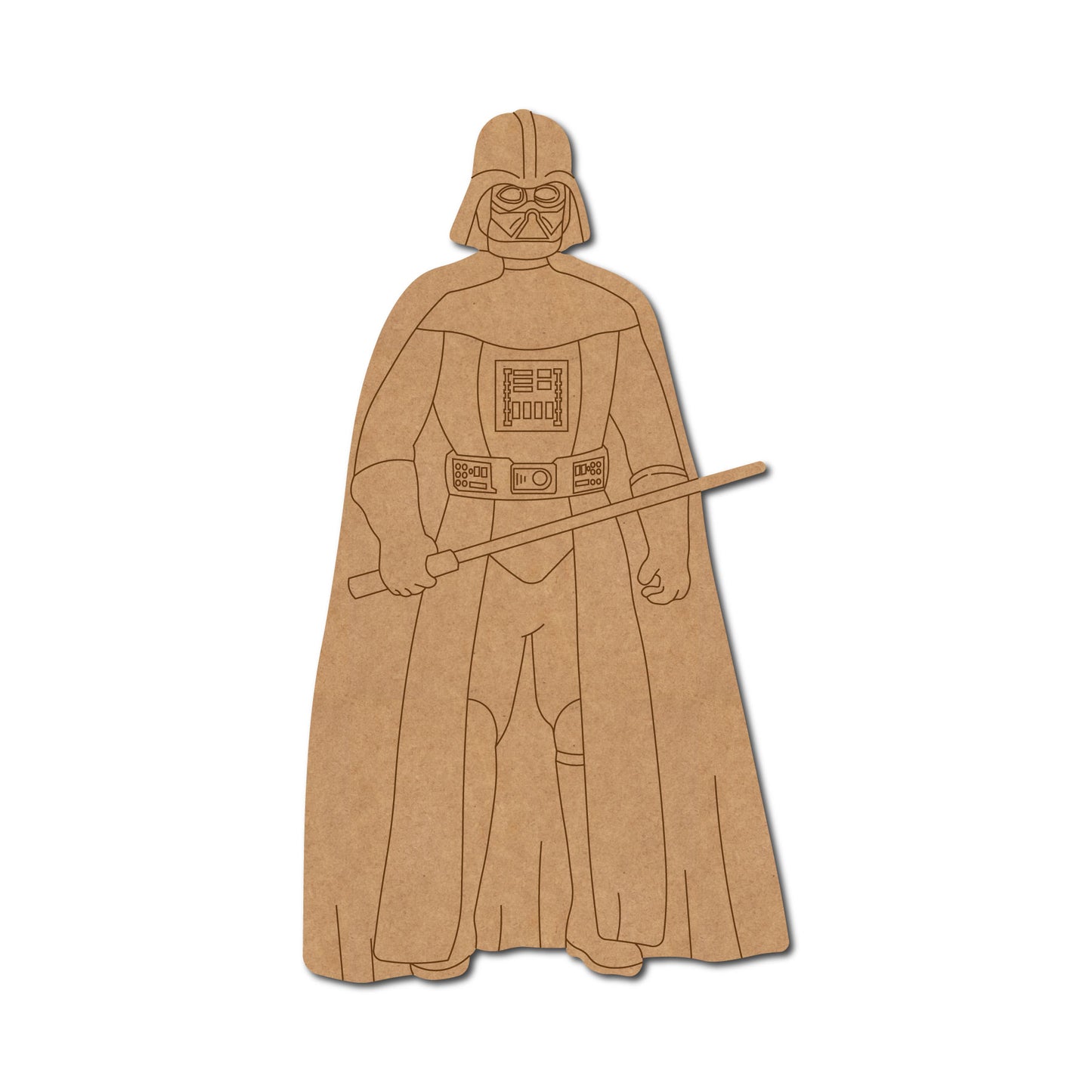 Darth Vader Pre Marked MDF Design 2