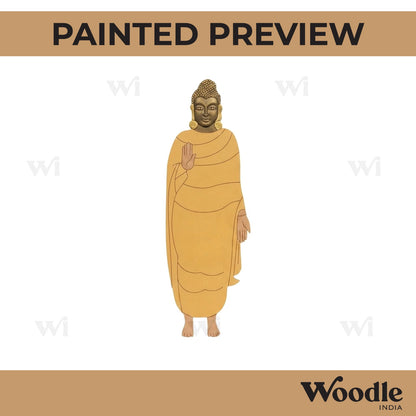 Dashavtar Buddha Pre Marked MDF Design 1