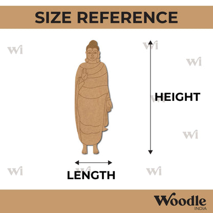 Dashavtar Buddha Pre Marked MDF Design 1