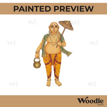 Dashavtar Vamana Pre Marked MDF Design 1