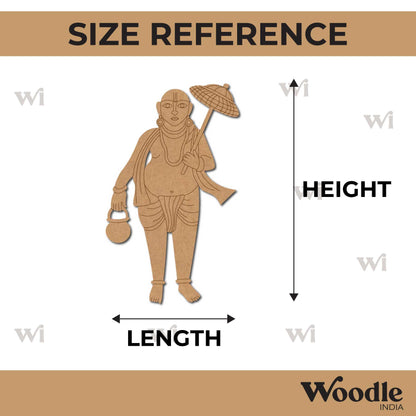 Dashavtar Vamana Pre Marked MDF Design 1