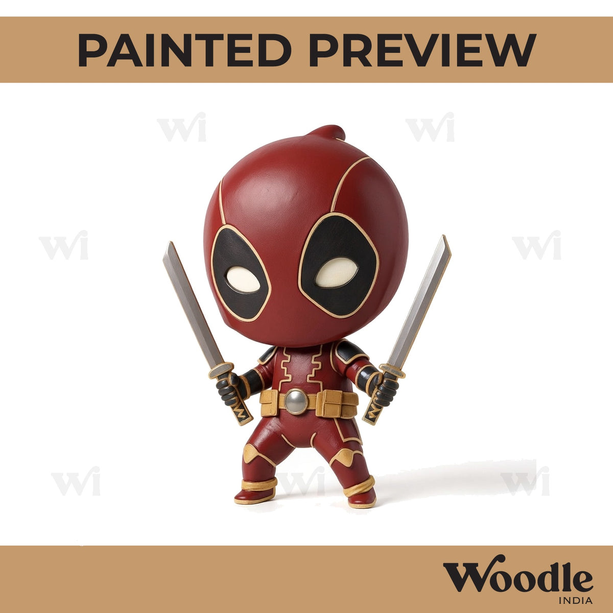 Deadpool Pre Marked MDF Design 2