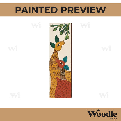 Deer Bookmark Pre Marked MDF Design 1