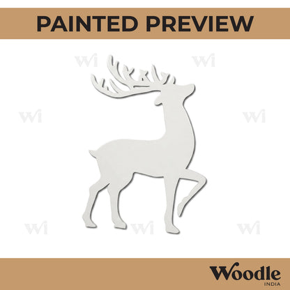 Deer Cutout MDF Design 1