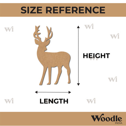Deer Cutout MDF Design 2