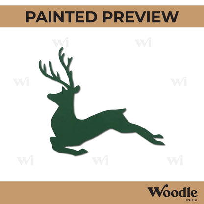 Deer Cutout MDF Design 3