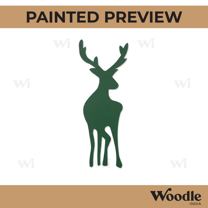 Deer Cutout MDF Design 4