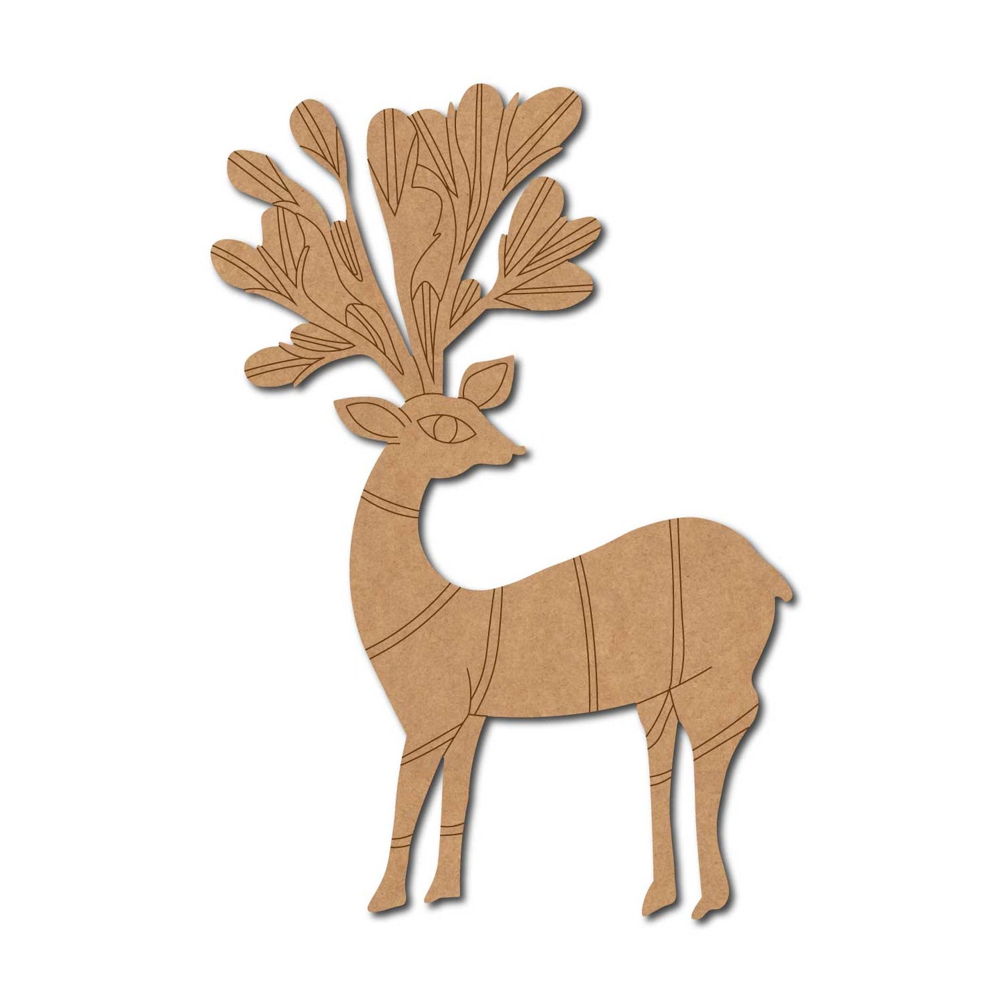 Deer Pre Marked MDF Design 10