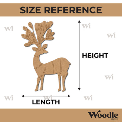 Deer Pre Marked MDF Design 10
