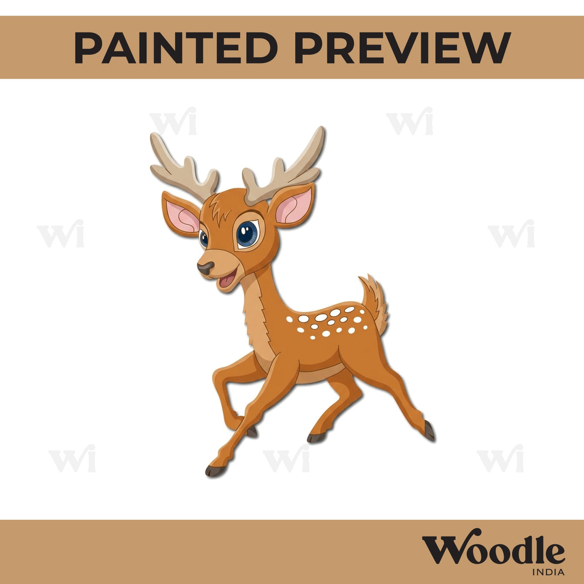 Deer Pre Marked MDF Design 3