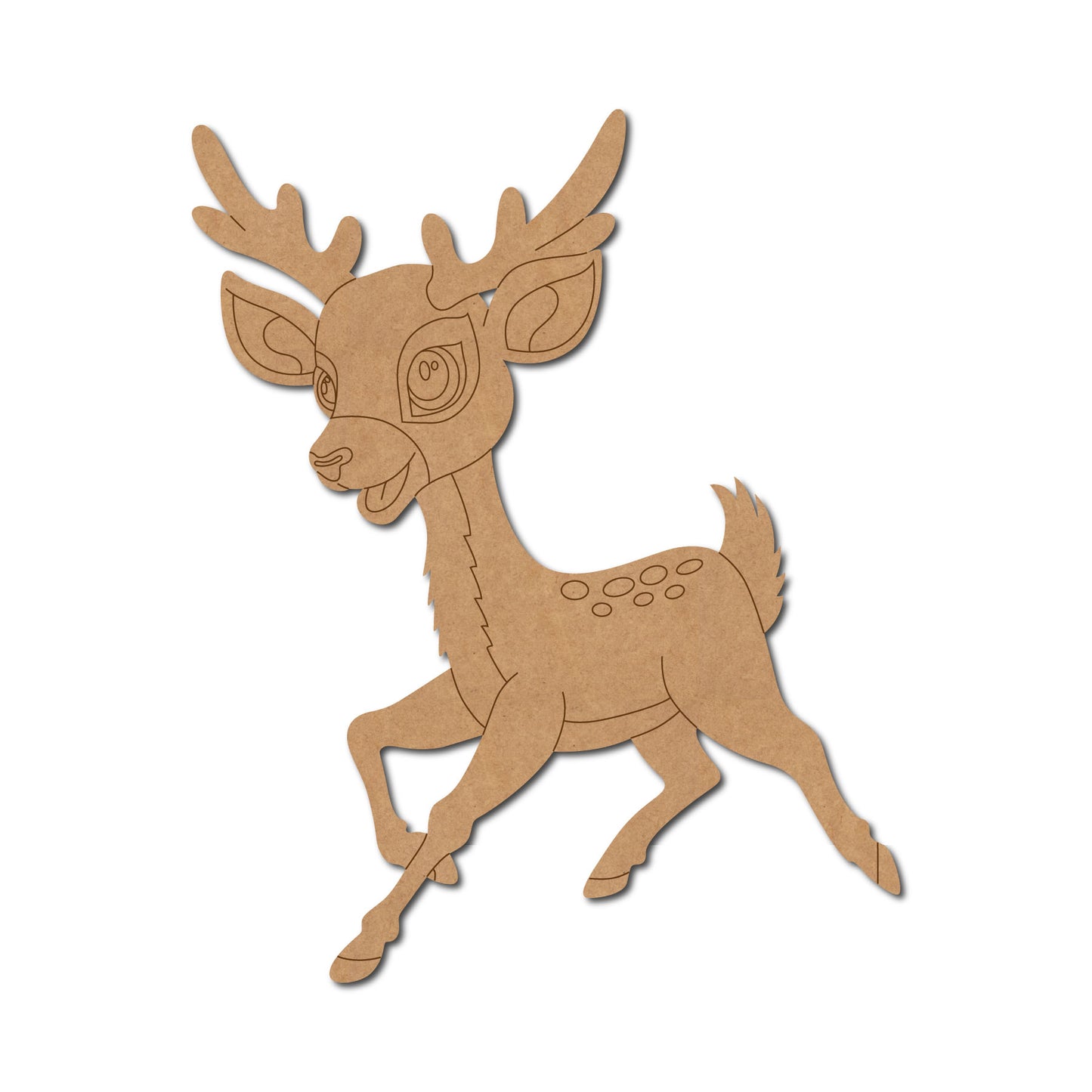 Deer Pre Marked MDF Design 3