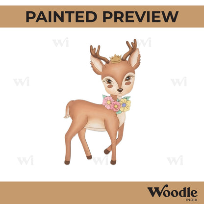 Deer Pre Marked MDF Design 4