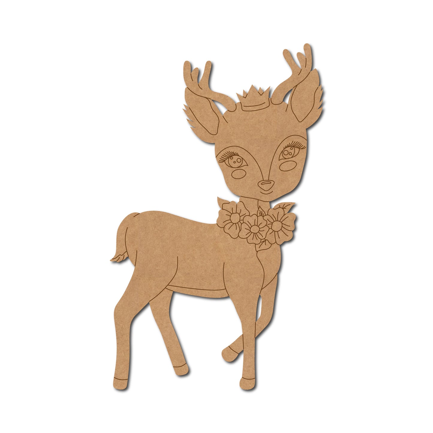 Deer Pre Marked MDF Design 4