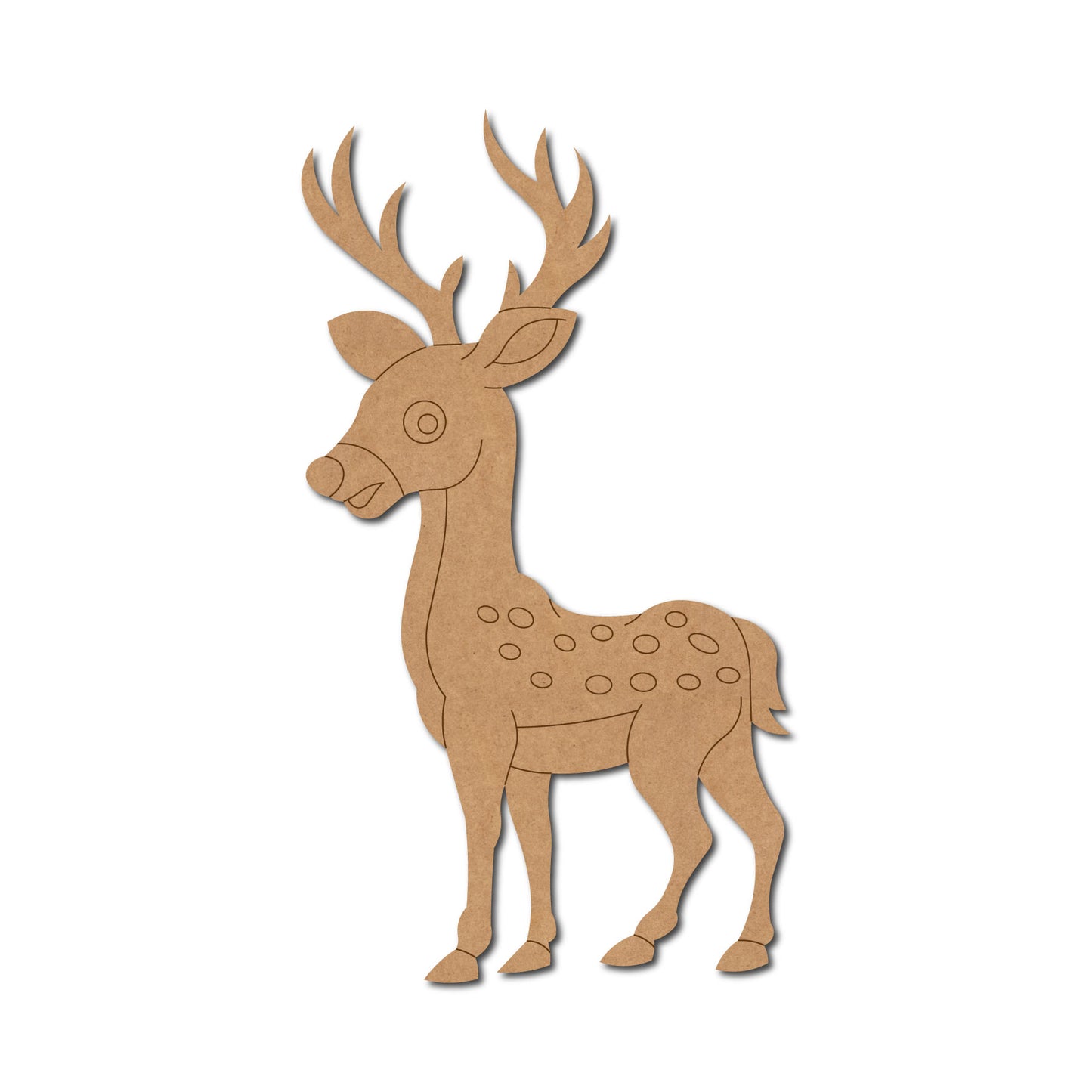 Deer Pre Marked MDF Design 7