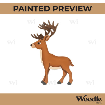 Deer Pre Marked MDF Design 8