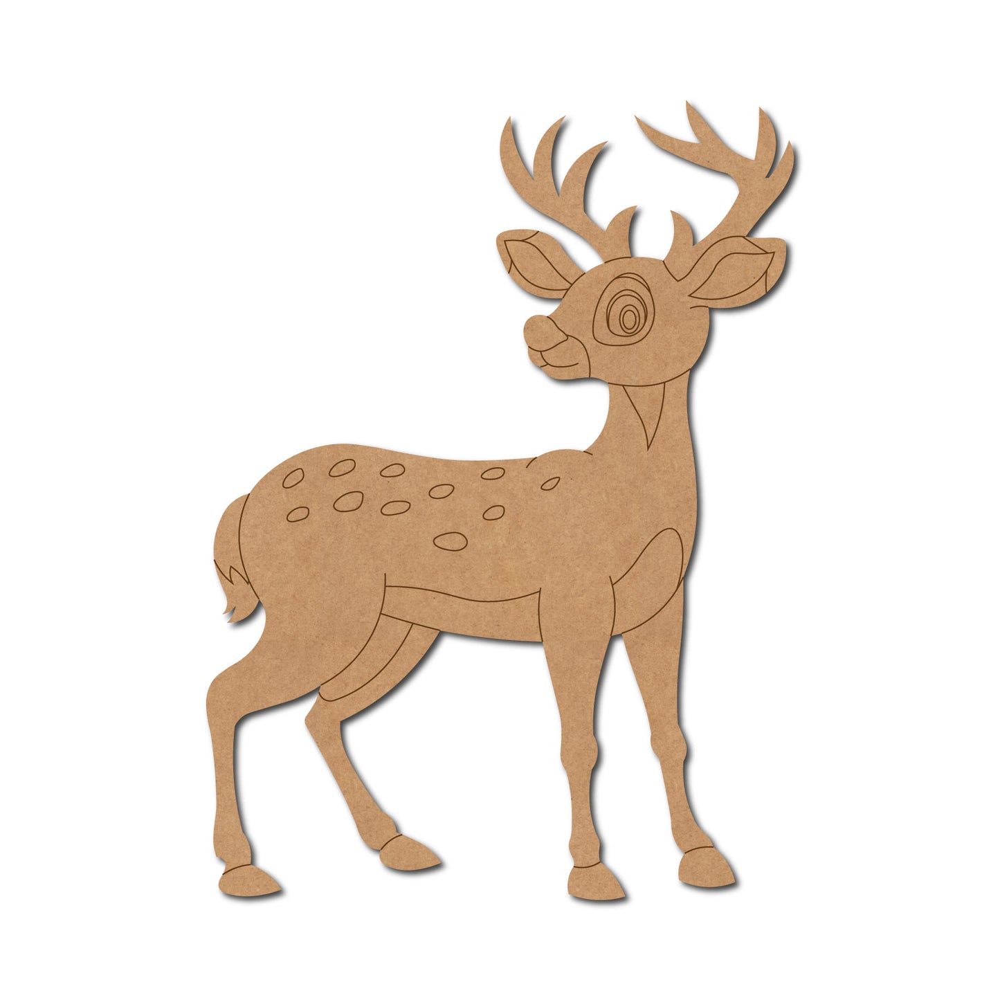 Deer Pre Marked MDF Design 9