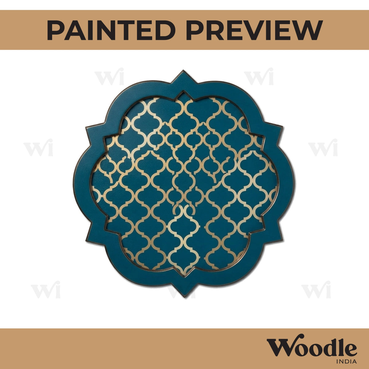 Designer Base Cutout MDF Design 2