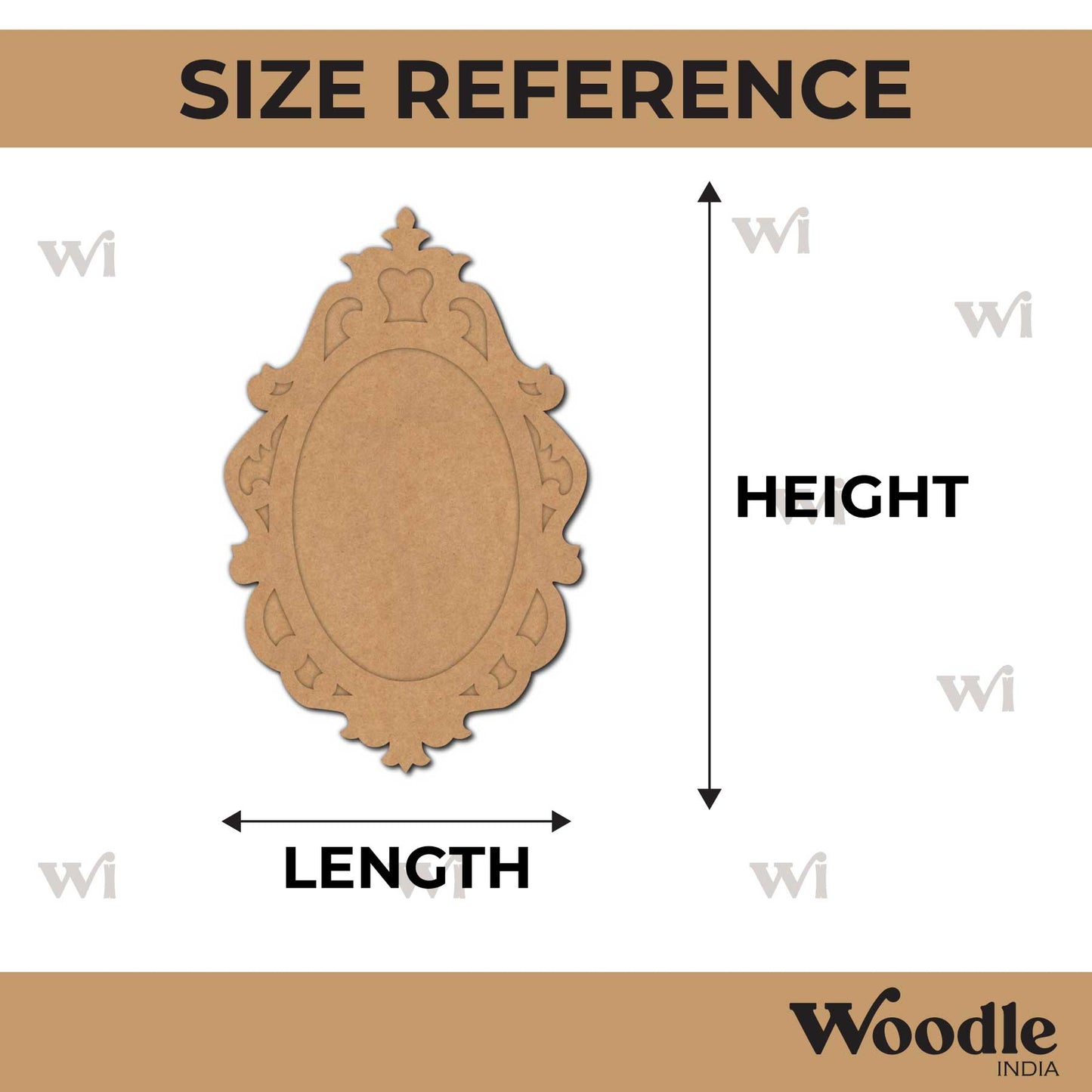 Designer Frame MDF Design 11