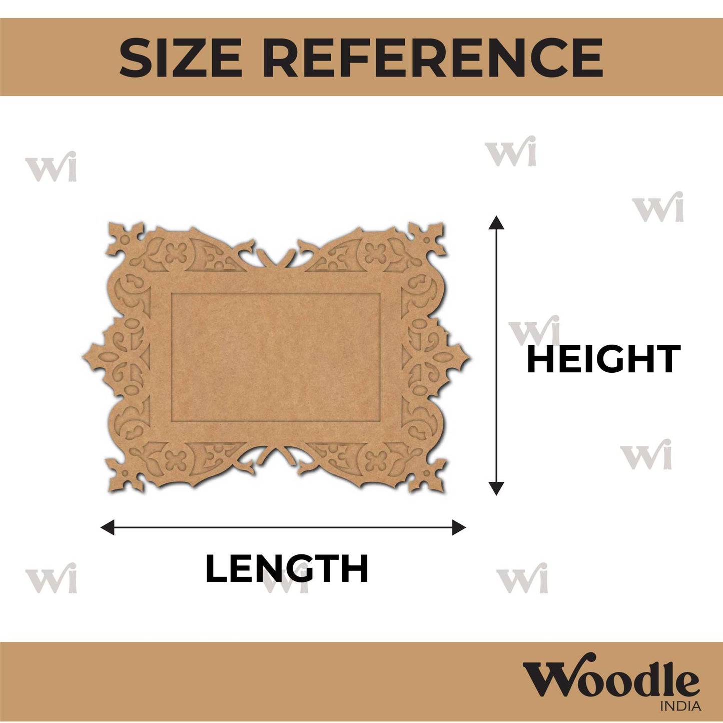 Designer Frame MDF Design 19