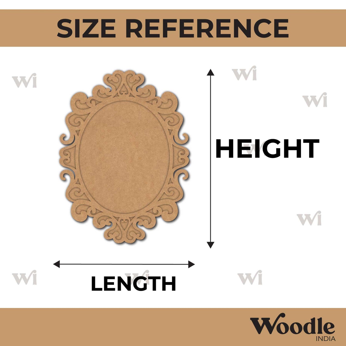 Designer Frame MDF Design 22