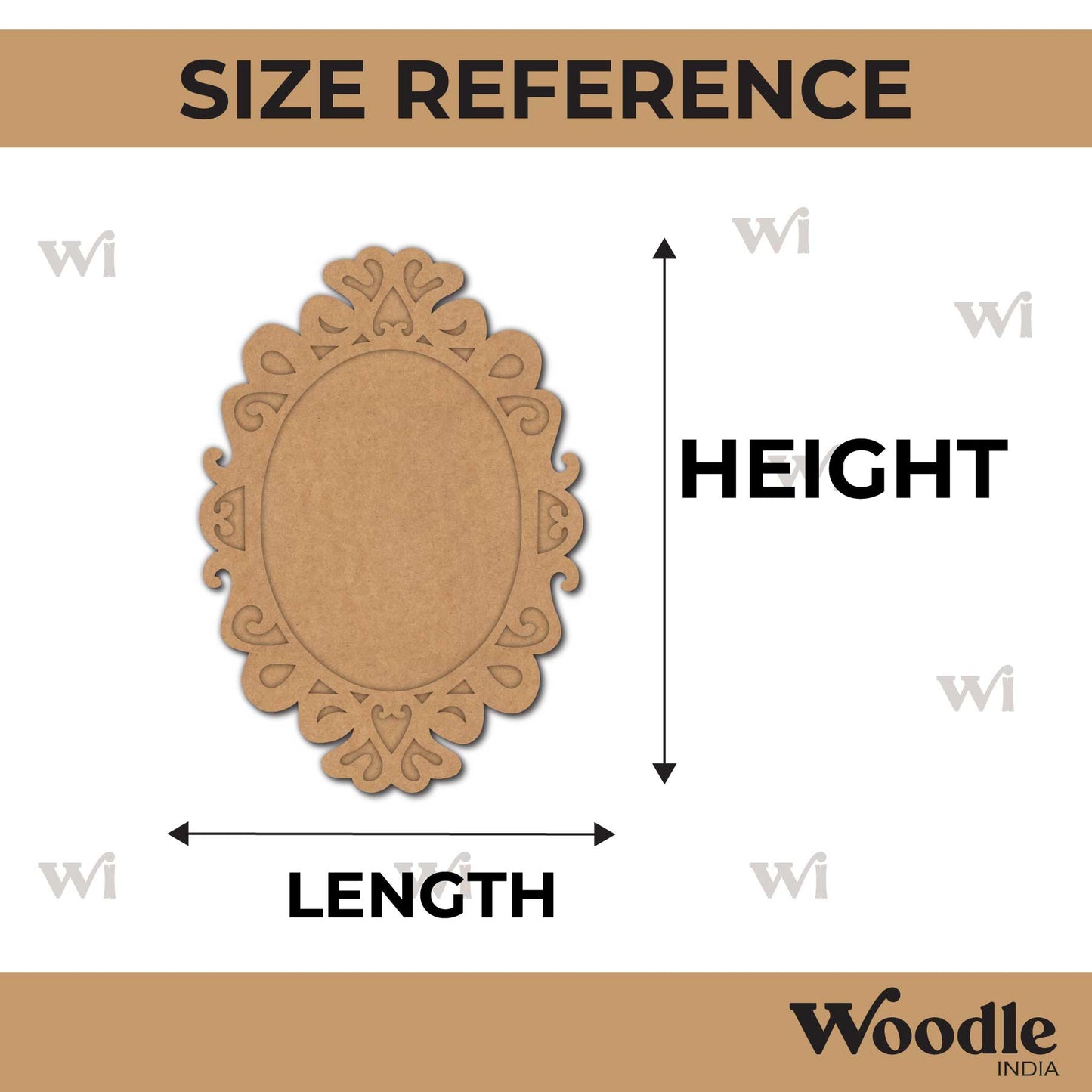 Designer Frame MDF Design 23