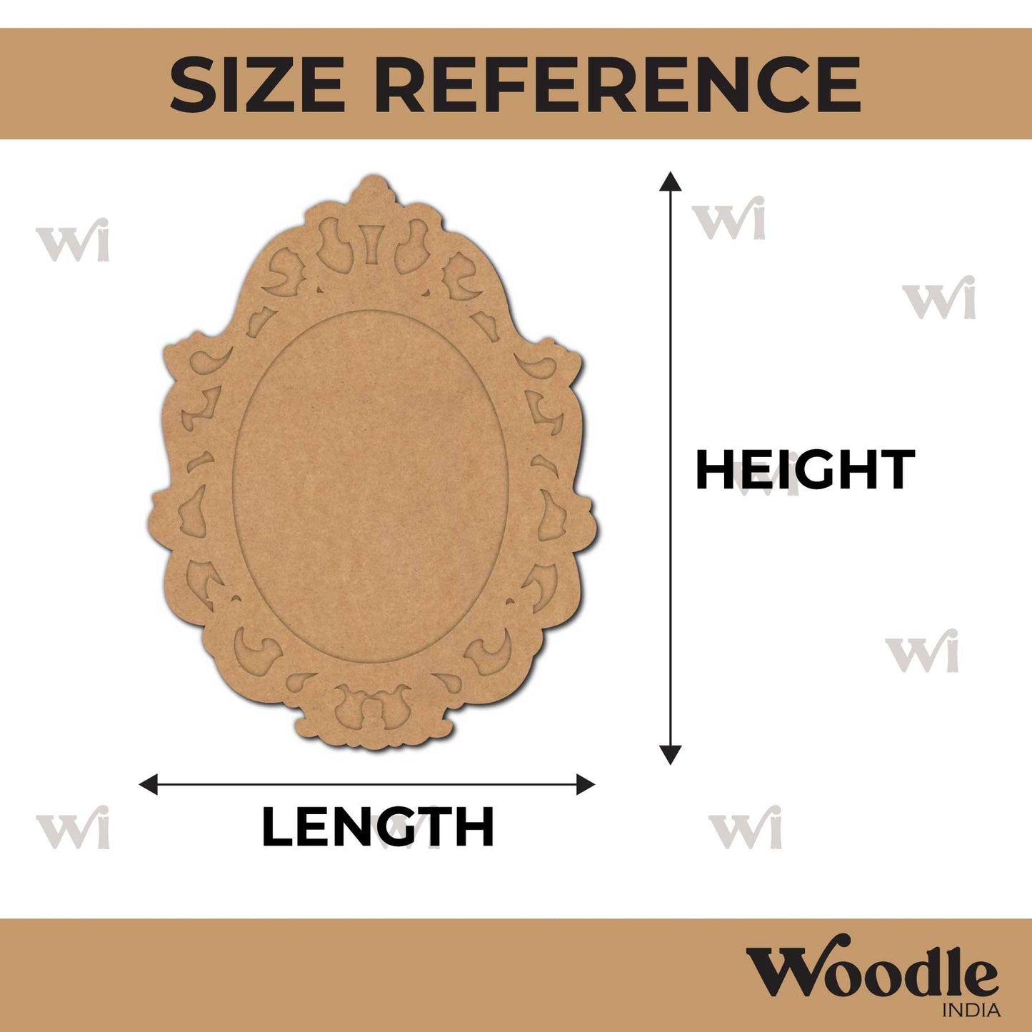 Designer Frame MDF Design 27