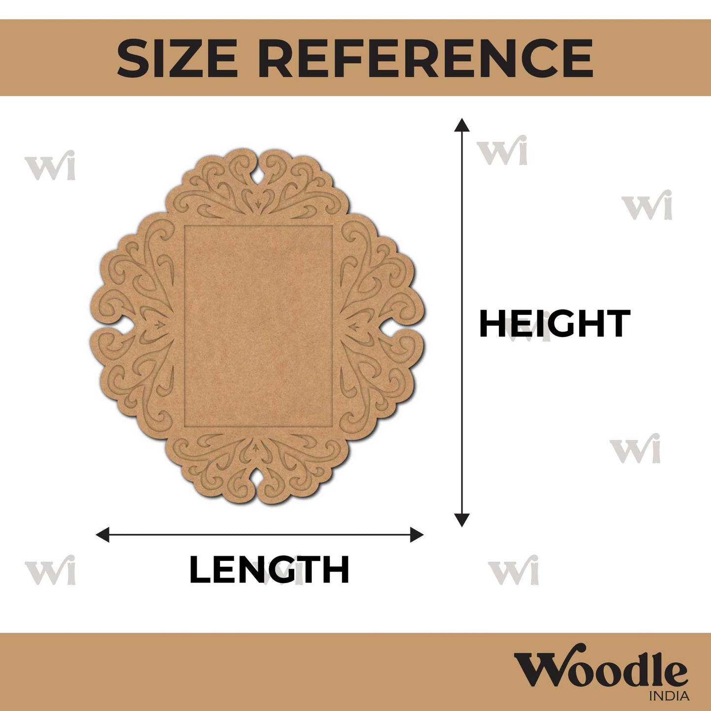 Designer Frame MDF Design 28