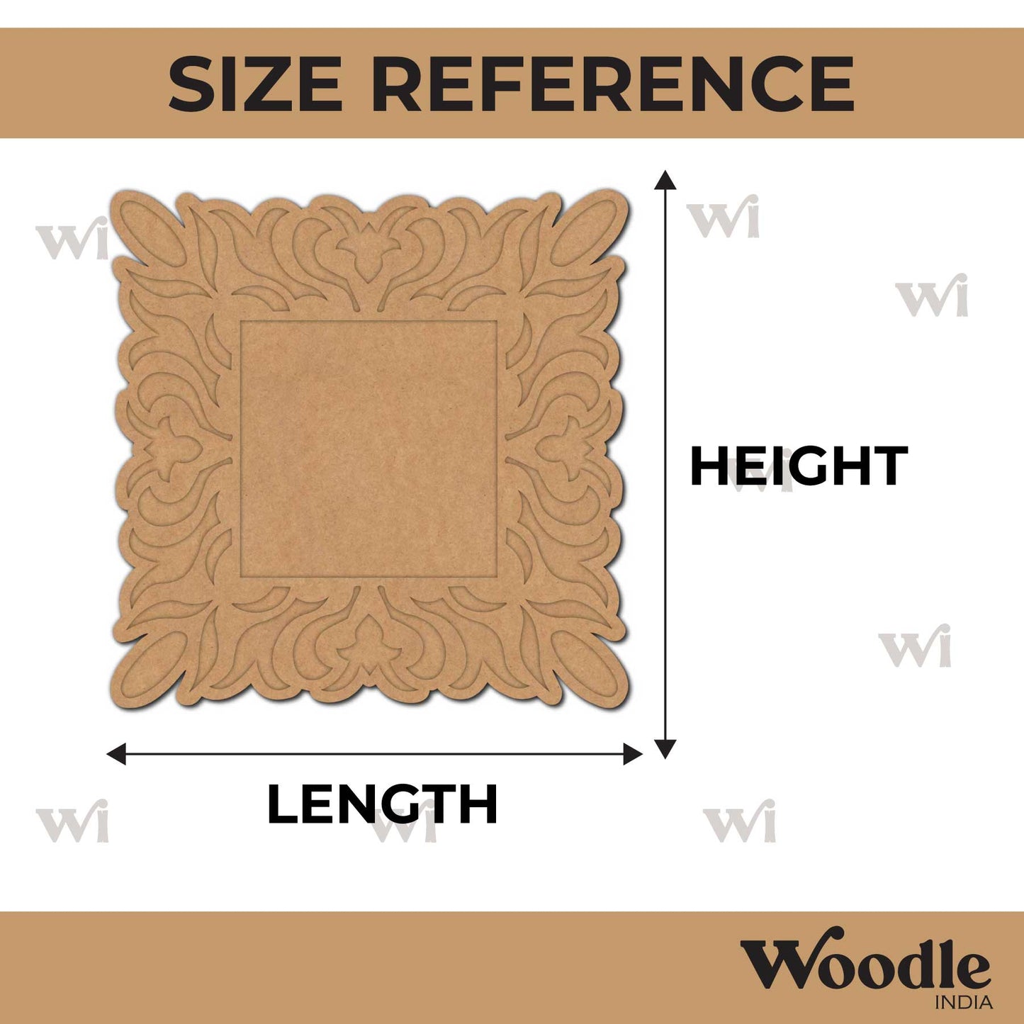 Designer Frame MDF Design 3