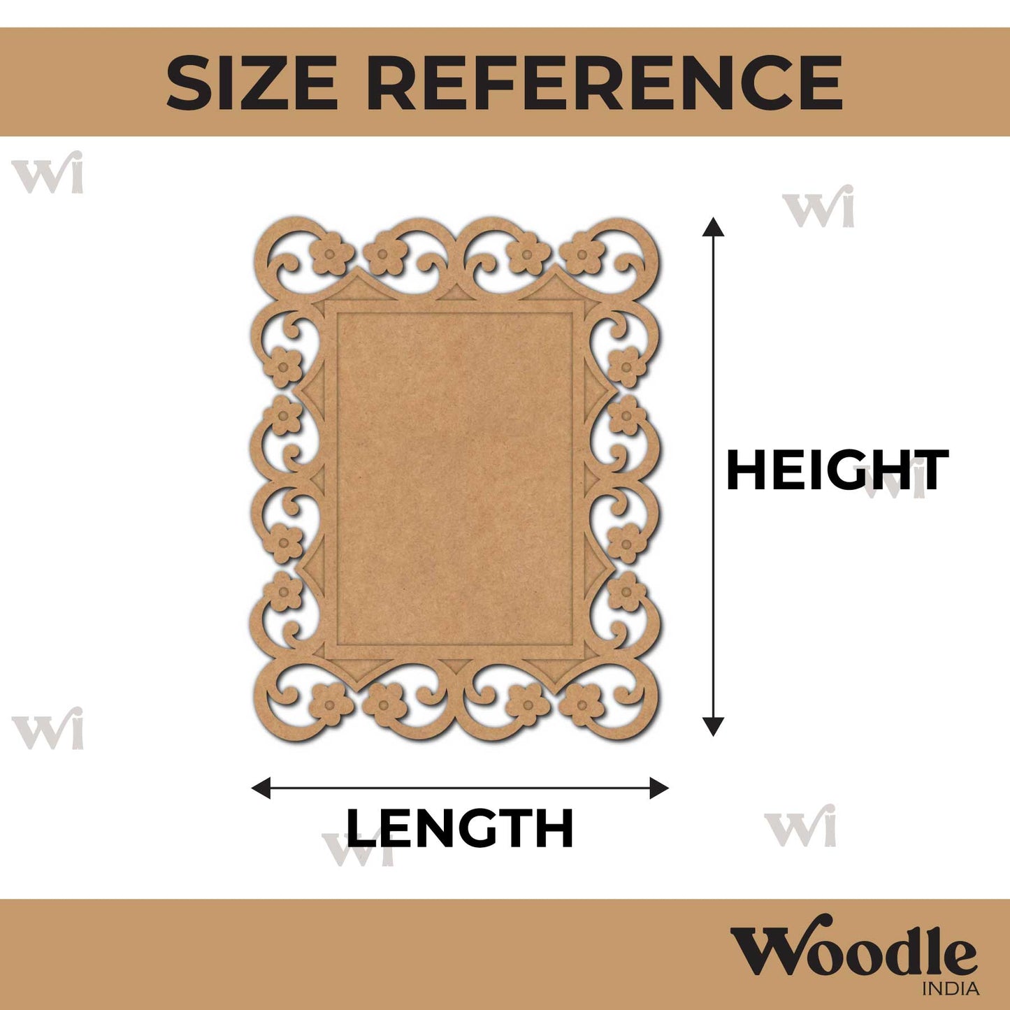 Designer Frame MDF Design 44