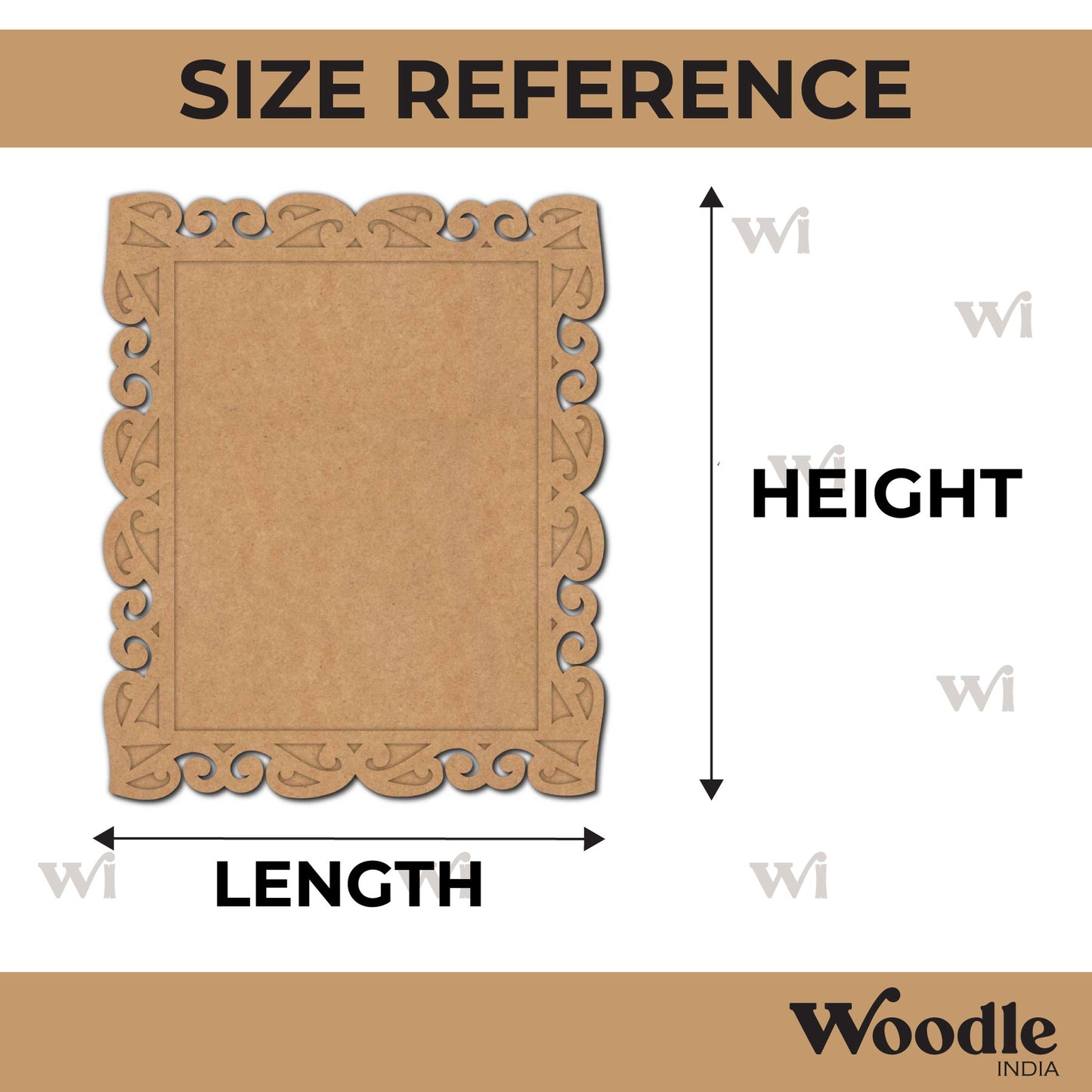Designer Frame MDF Design 45