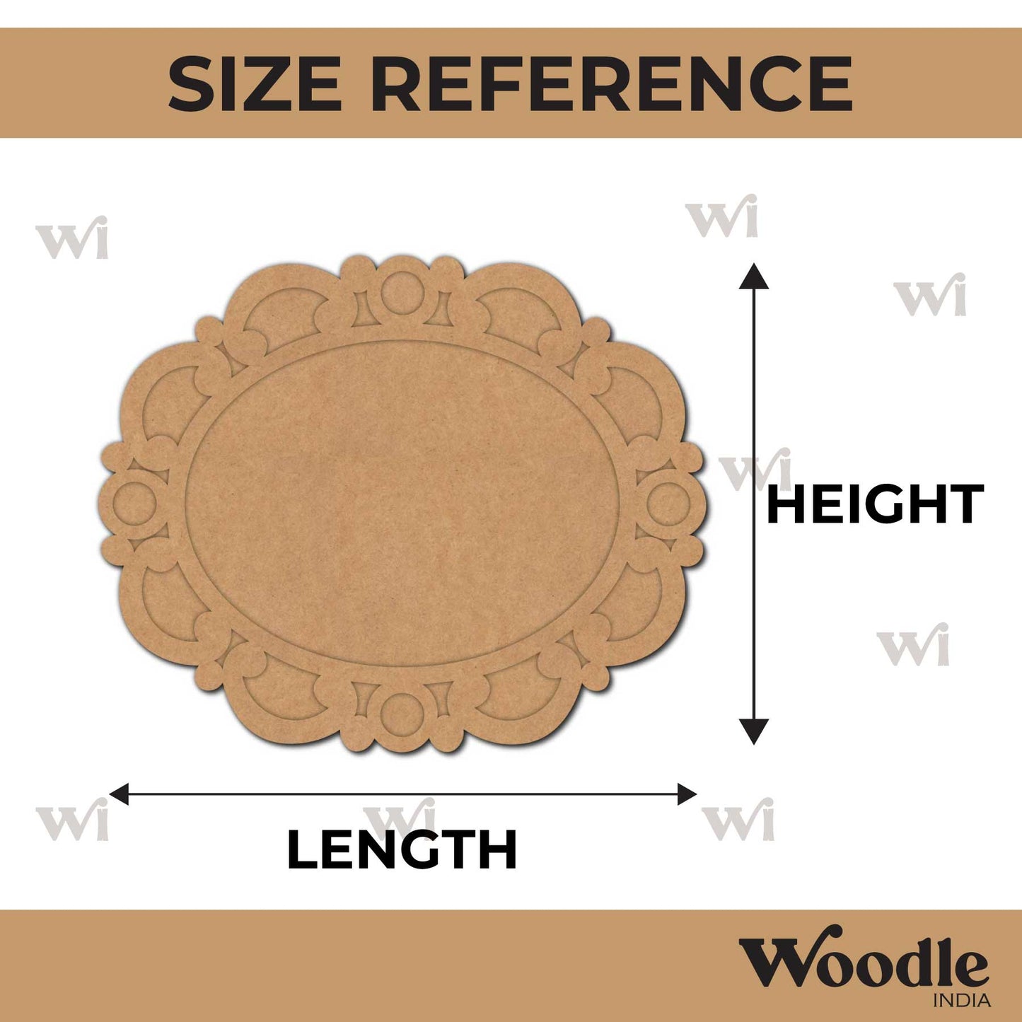 Designer Frame MDF Design 6