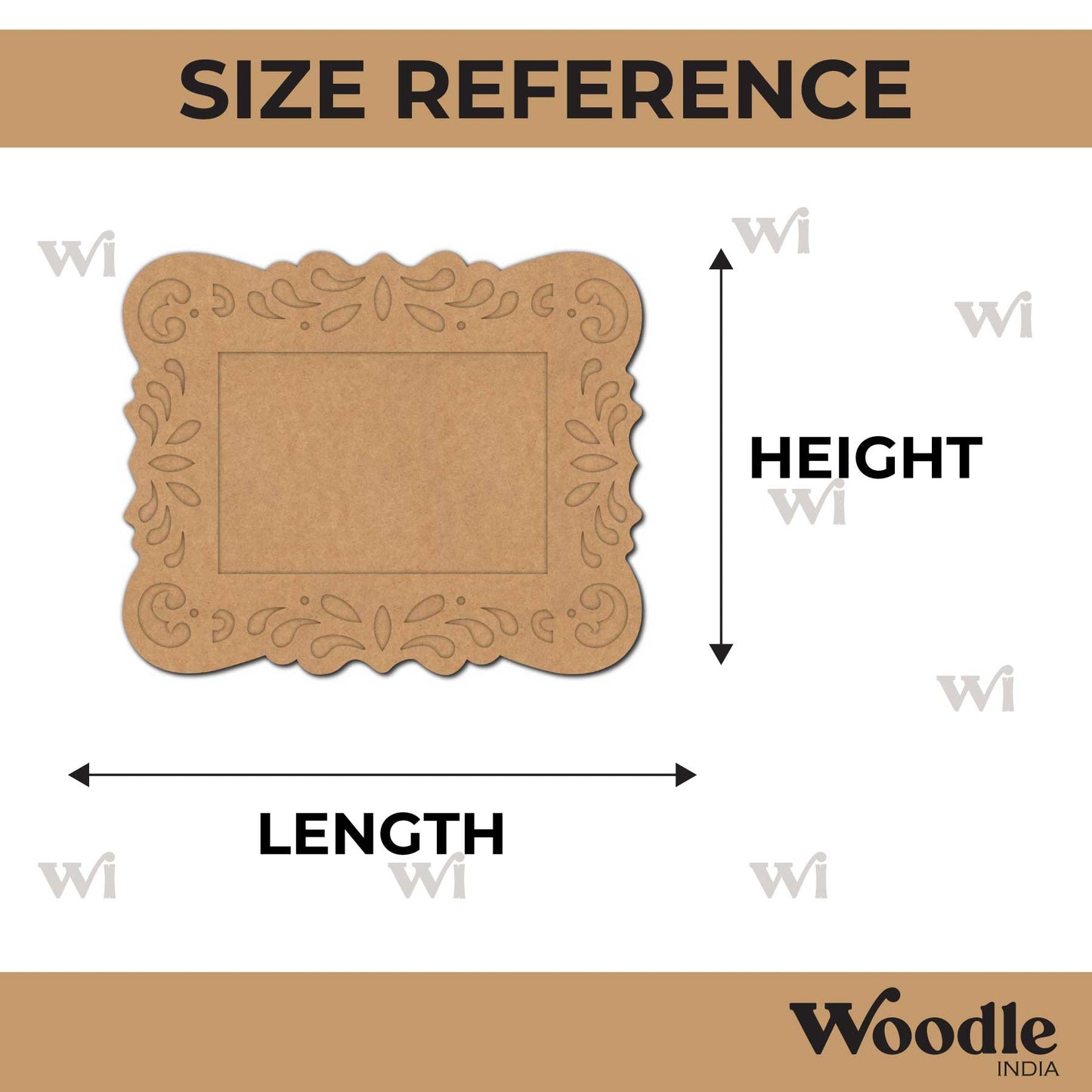 Designer Frame MDF Design 7
