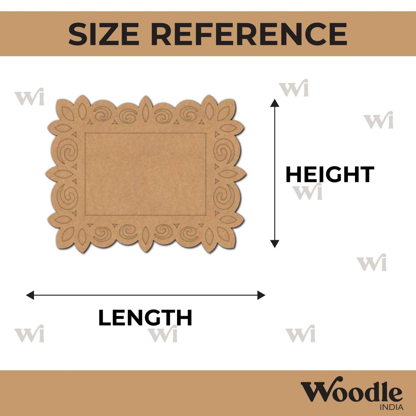 Designer Frame MDF Design 9