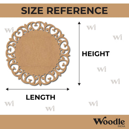 Designer Nameplate Cutout MDF Design 1