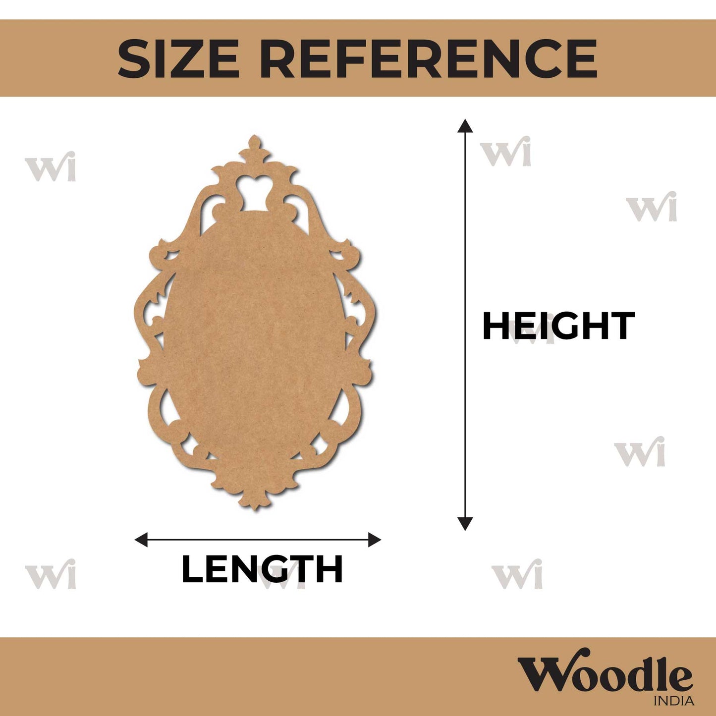 Designer Nameplate Cutout MDF Design 10
