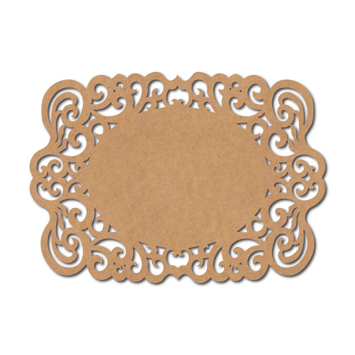 Designer Nameplate Cutout MDF Design 11