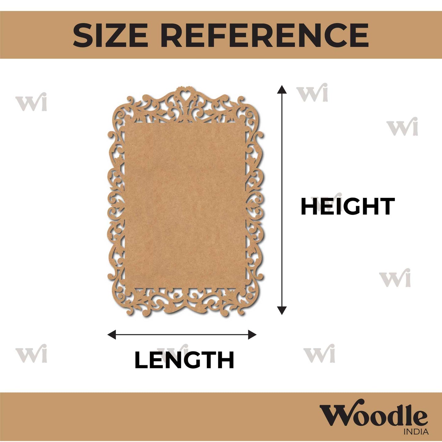Designer Nameplate Cutout MDF Design 12