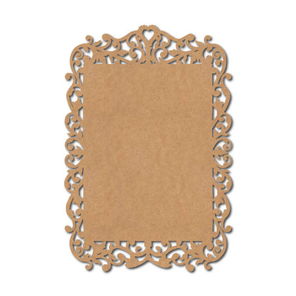 Designer Nameplate Cutout MDF Design 12