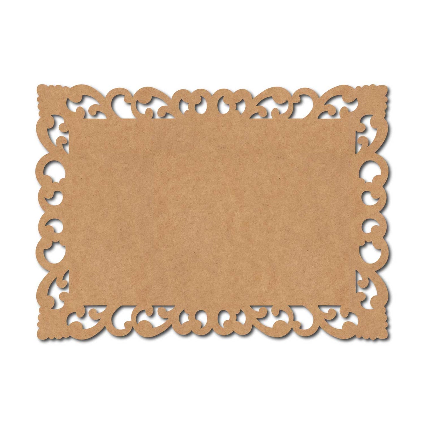 Designer Nameplate Cutout MDF Design 13