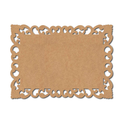 Designer Nameplate Cutout MDF Design 13