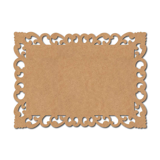 Designer Nameplate Cutout MDF Design 13