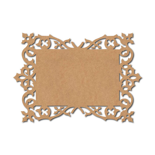 Designer Nameplate Cutout MDF Design 16