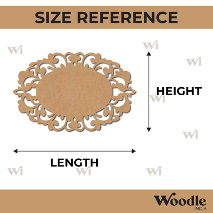Designer Nameplate Cutout MDF Design 19