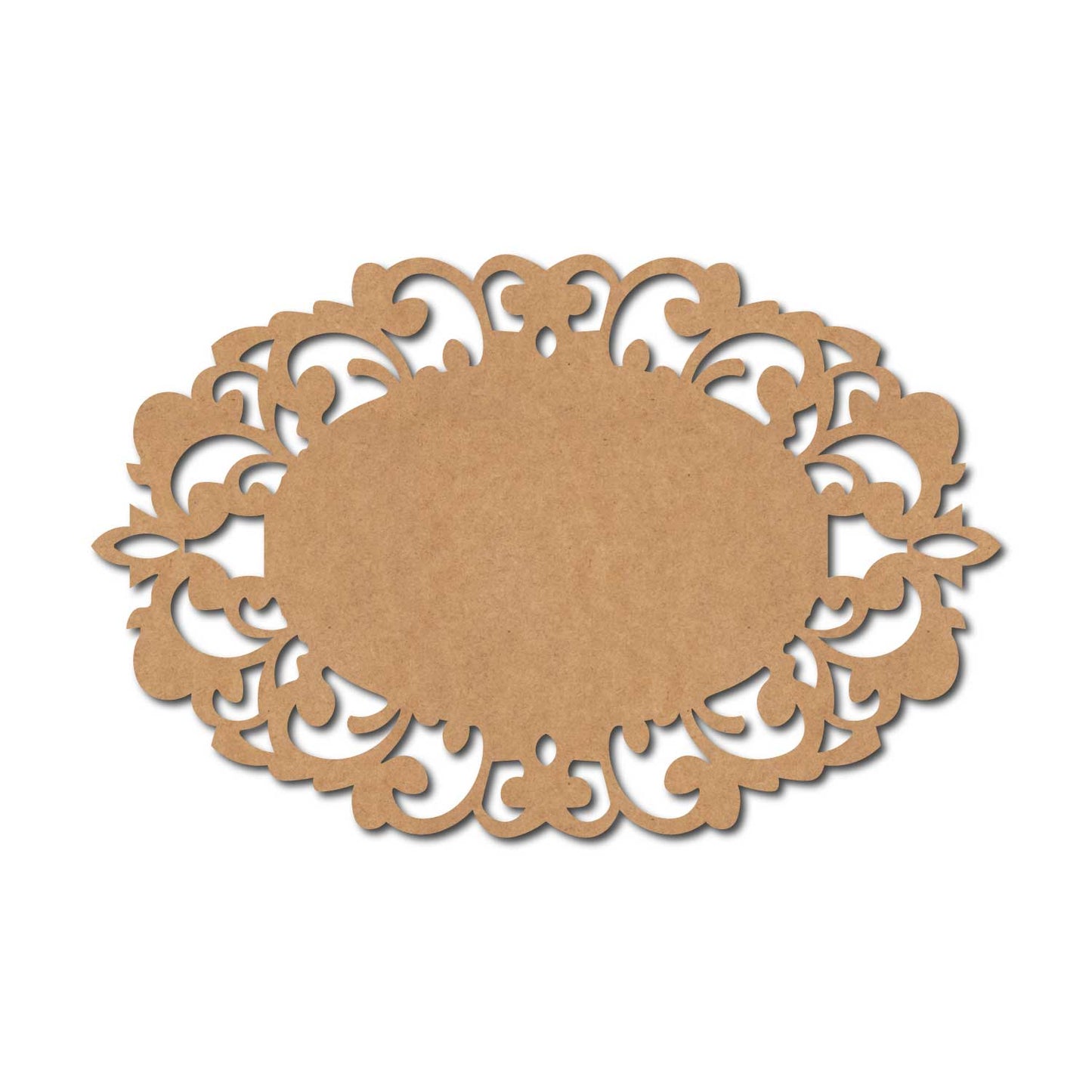 Designer Nameplate Cutout MDF Design 19