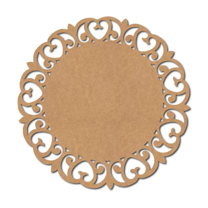 Designer Nameplate Cutout MDF Design 1